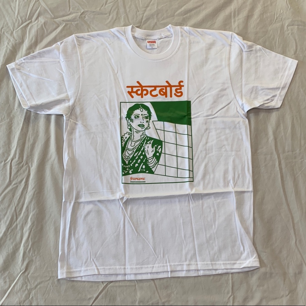 White Supreme Bombay Tee